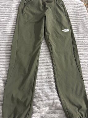 The North Face Olive Softshell Trek Pants